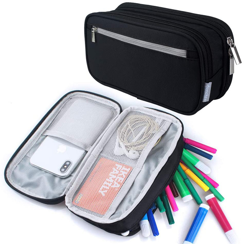 Large Capacity Multifunctional Three-layer Pencil Case Stationery Box - Image 2