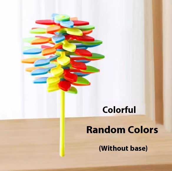 Solid Wooden Rotating Lollipop Fischer Series Creative Ornaments Decompression Toys Decompression Artifact - Image 4