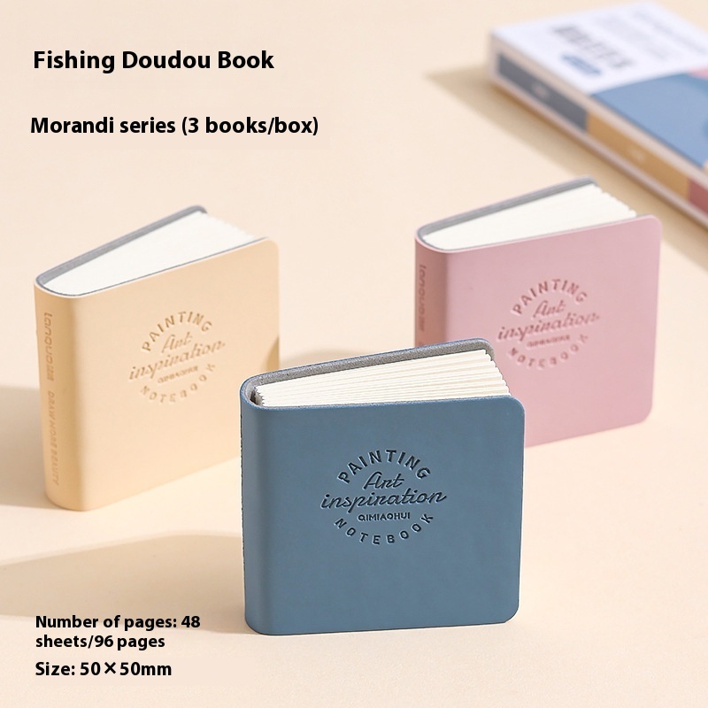 Mini Blank Notebook Portable - Image 3