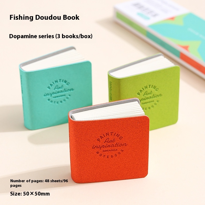 Mini Blank Notebook Portable - Image 4