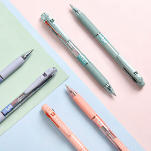 Colored Press-type Ballpoint Pens For Students
