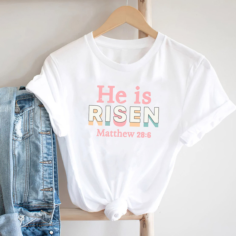 Chapel Of Jesus Christ Tee Harajuku Short Sleeve Ladies - Image 8