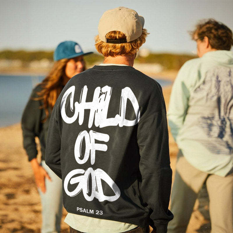 Child Of God Print Sweatshirt - Image 3